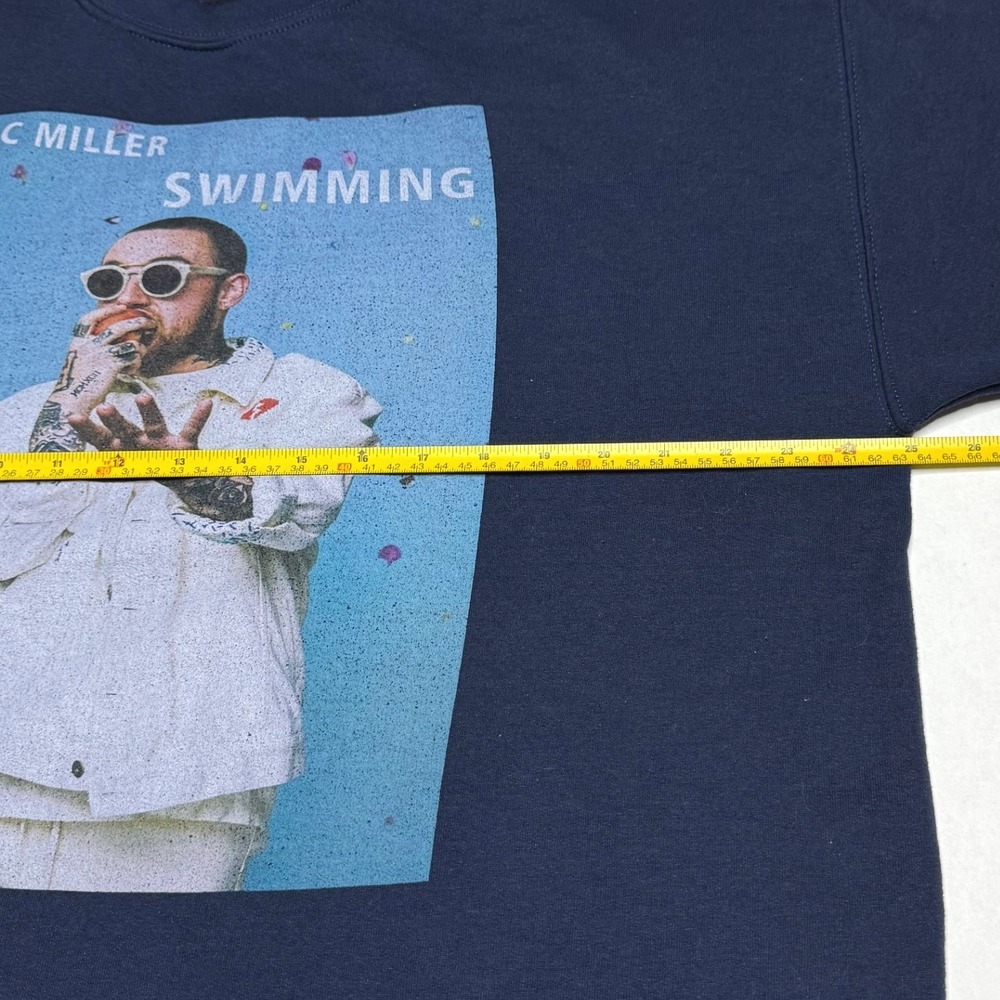 Mac Miller Swimming Album Tour Long sleeve crewneck sweater XL - Picture 5 of 7
